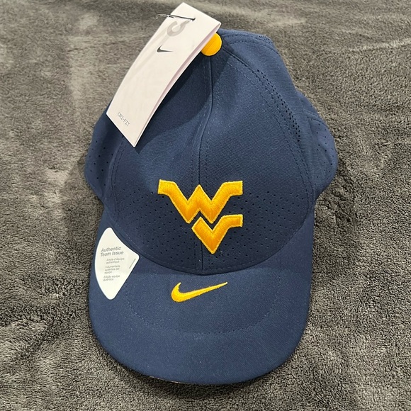 NWT WVU Nike Dri-fit Cap - Picture 1 of 7